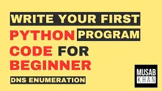 Code For Beginners: DNS Enumeration Made Easy - Write Your First Python Code Today!