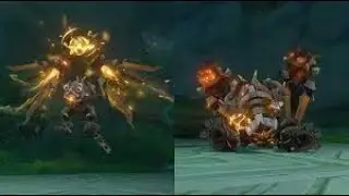 C6 characters destroy the Aeonblight Drake in seconds (Genshin Impact)