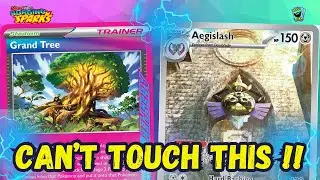 Aegislash Stall Is Nuts Anti Meta! Let's See How It Does On Ranked! Pokemon TCG Live