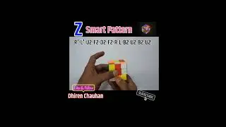 Z -(Smart Pattern)-  R'-L'-U2-F2-D2-F2-R-L-B2-U2-B2-U2