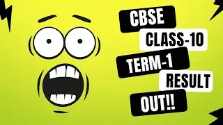 Cbse Class-10 Term-1 Result is declared #cbse #ncert #class10 #term1result #term1