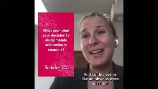 Jenni Shearston on metals in tampons: “We should definitely be asking for more research”