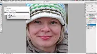 Using Frequency Separation to Retouch Skin