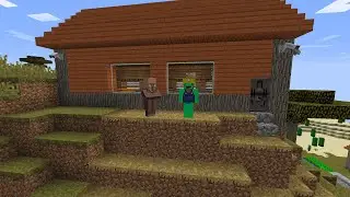 Remodeling someone's house in Minecraft