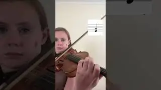 How to play artificial harmonics #violin #music
