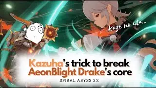 SPIRAL ABYSS 3.2: Try this TRICK if you have KAZUHA!!!