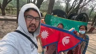 Nepali Flag किनीयाे🇳🇵@Kathmandu #nepaliman #nepalivlog #kathmandunepal #nepaliflag