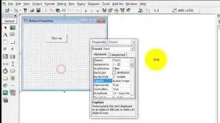 How to Adjust the Background color to Command Button in VB 6 0