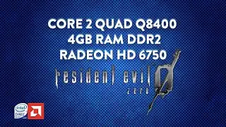 Resident Evil 0 Zero HD Remaster - Core 2 Quad Q8400 - 4GB DDR2 - HD 6750