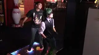 Villain!deku playing dance rush ( My hero academia cosplay)