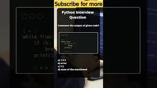 PYTHON Interview Questions #1 #shorts #viral #trending