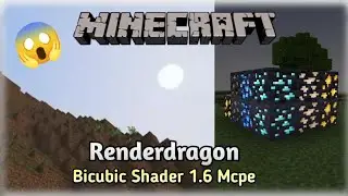 Bicubic Shader 1.6 Renderdragon Mcpe 1.19++ | Ada Glowing Ore ?!