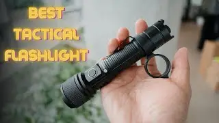 The Most Hardcore Tactical Flashlight I have ever used! The Brinyte PT16A 3000 Lumens torch!