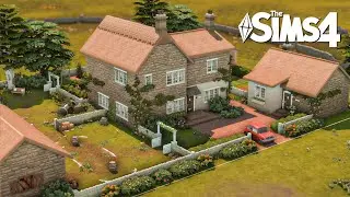 Stone Cottage | Limited Pack build | Farmhouse | Sims 4 | Stop motion | No CC