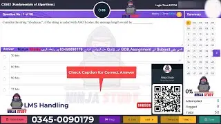 CS502 | Final Term | Fundamentals of Algorithms | Latest Papers | Ninja Study