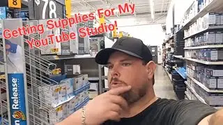 Getting Some Supplies & Paint To Fix My YouTube Studio Up