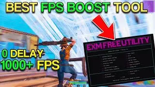 *ULTIMATE* Free FPS BOOST TOOL🔧 (Boost Fps, Lower Delay)