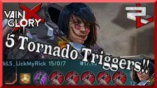 Best Troll Here! 5 Tornado Trigger Baron! Vainglory 5v5