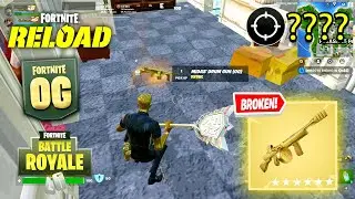 MIDAS Found *Midas' Drum Gun* in OG Fortnite Reload |  High Kill Gameplay | Keyboard & Mouse