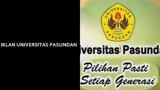 Iklan Universitas Pasundan