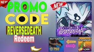 ✅🐺HALLOWEEN ✅PROMO CODE FOR CREATURE OF SONAIRA ROBLOX OCTOBER 2023