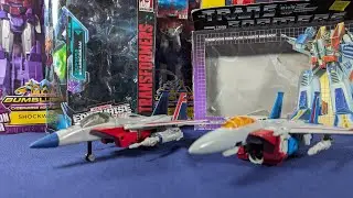 Transformers 1980's versus modern era Starscream