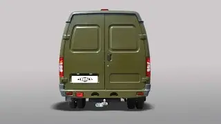 Установка фаркопа T-GAZ-12F / FC     ТСУ для  2705 Газель Бизнес