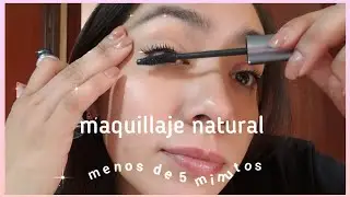 maquillaje natural en 5 minutos| everyday makeup 🙂muy fácil