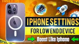 90 FPS Free Fire🔥💯 This Iphone Settings Is Underrated Watch this Lag fix Free fire 🔥✅