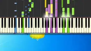 [Piano Tutorial Synthesia]Dedicato a te - Le Vibrazioni