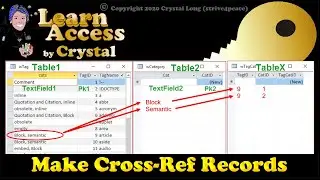 Make Records in an Access Cross-Reference Table with VBA