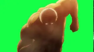 Reiner Attack On Titan Anime Green Screen