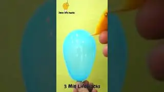 Make Cool Trick with orange and balloons 