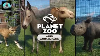 Planet Zoo Arid Animal Pack - All Baby Animals Showcase