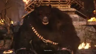 Big Black Bear, End of Chapter 1 | Black Myth: Wukong Part 4