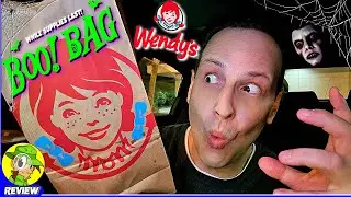 Wendy's® BOO! Bag Meal Review 👧👻👝 Bone Chilling! 😱 Peep THIS Out! 🕵️‍♂️