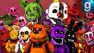 Gmod FNAF | The Walking FNAF!  [Marathon] [Parts 1-2]