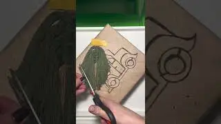 Новогодная упаковка подарка (DIY gift packaging) #shorts