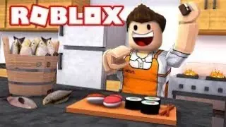 ROBLOX #3 Sushi factory. Принимаю заказы!!! Чето раскрутило!!!!