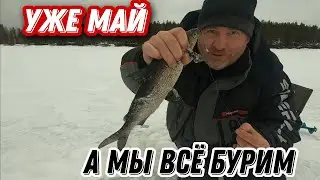 Зимняя РЫБАЛКА в МАЕ на водохранилище.