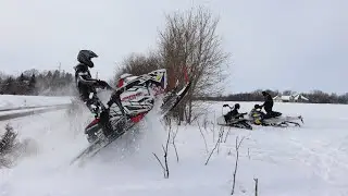 Snowmobiling 2020 Trailer. Project Flatlanders