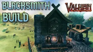 Building a PERFECT Cozy Blacksmith/Workshop - Valheim [EP11]