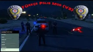 GTA 5 Türkçe PolisMod'u + Polis Arabası (V2) - KeSKıNMeRT)