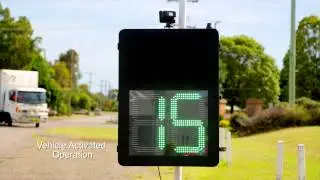 LED SPEED LIMIT SIGN