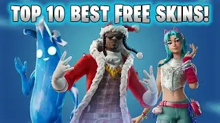 Top 10 BEST Free Fortnite Skins of All Time!