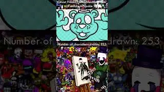 Drawing Ghost Freddy and Shadow Mask ( Freddy in Space 2 ) #drawing #fnaf #Freddyinspace2 #fnafart