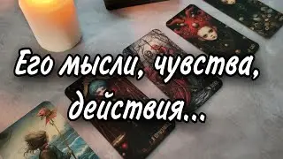 Его мысли, чувства, действия...Расклад на 4х королей 👑 Таро 💫