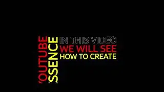 Tiktok / Youtube text animation