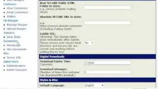 How to configure your store in CubeCart - CubeCart (cube cart) Video Tutorials