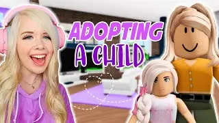 I ADOPTED A CHILD IN BROOKHAVEN! (ROBLOX BROOKHAVEN RP)
